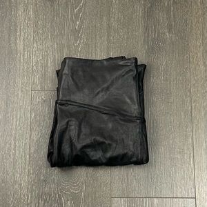 Spanx Faux‎ Leather Leggings Sz 1X